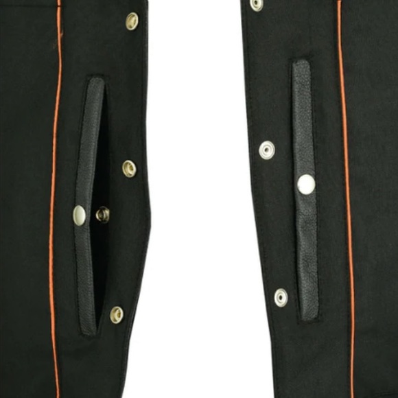 NEW! 100% genuine leather•XS•open adjustable leather tie sides• snap closure• - Picture 15 of 15